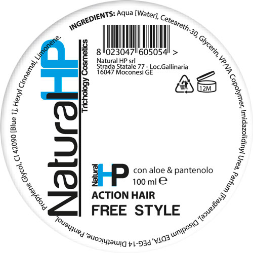 ACTION HAIR - pasta para el cabello - NATURAL HP